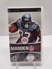 Madden NFL 07 for Sony PSP - Complete in Box (CIB)!