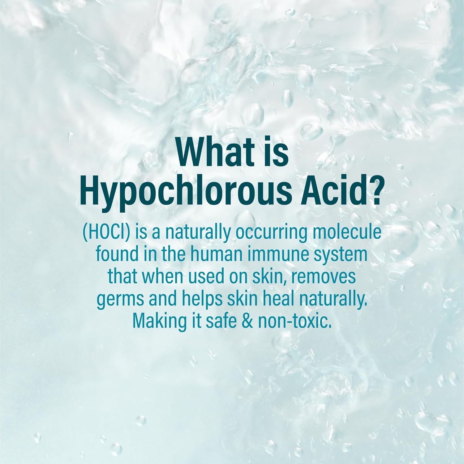 Gentle Antimicrobial Hydrogel Spray with Hypochlorous Acid – Safe for All Ages