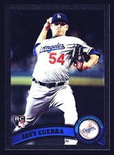 Javy Guerra Los Angeles Dodgers 2011 Topps Update Black #US262 SN /60