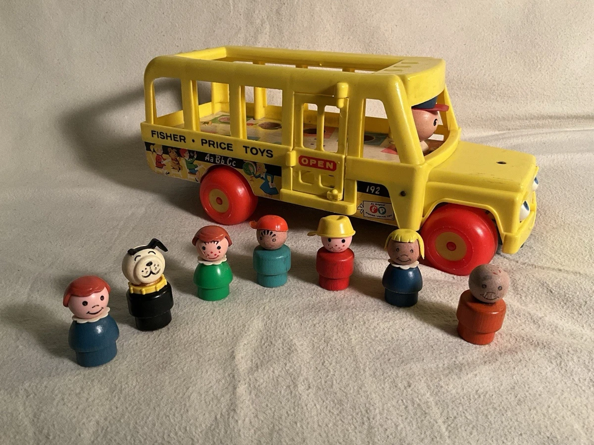 Vintage Fisher Price School Bus for sale | eBay
