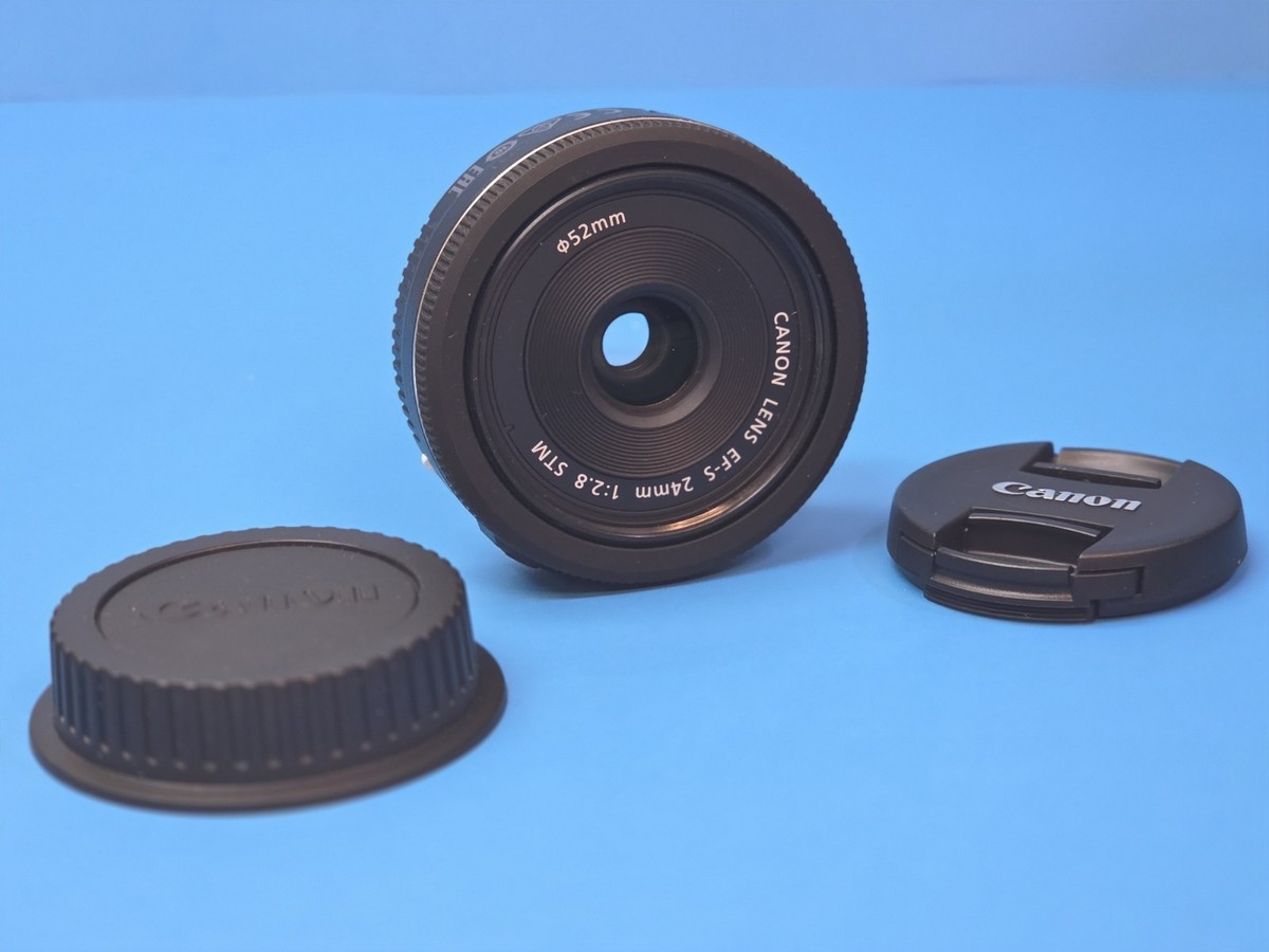 CANON EF-S 24MM F/2.8 STM MACRO 0.16M/0.52FT Wide Angle Lens