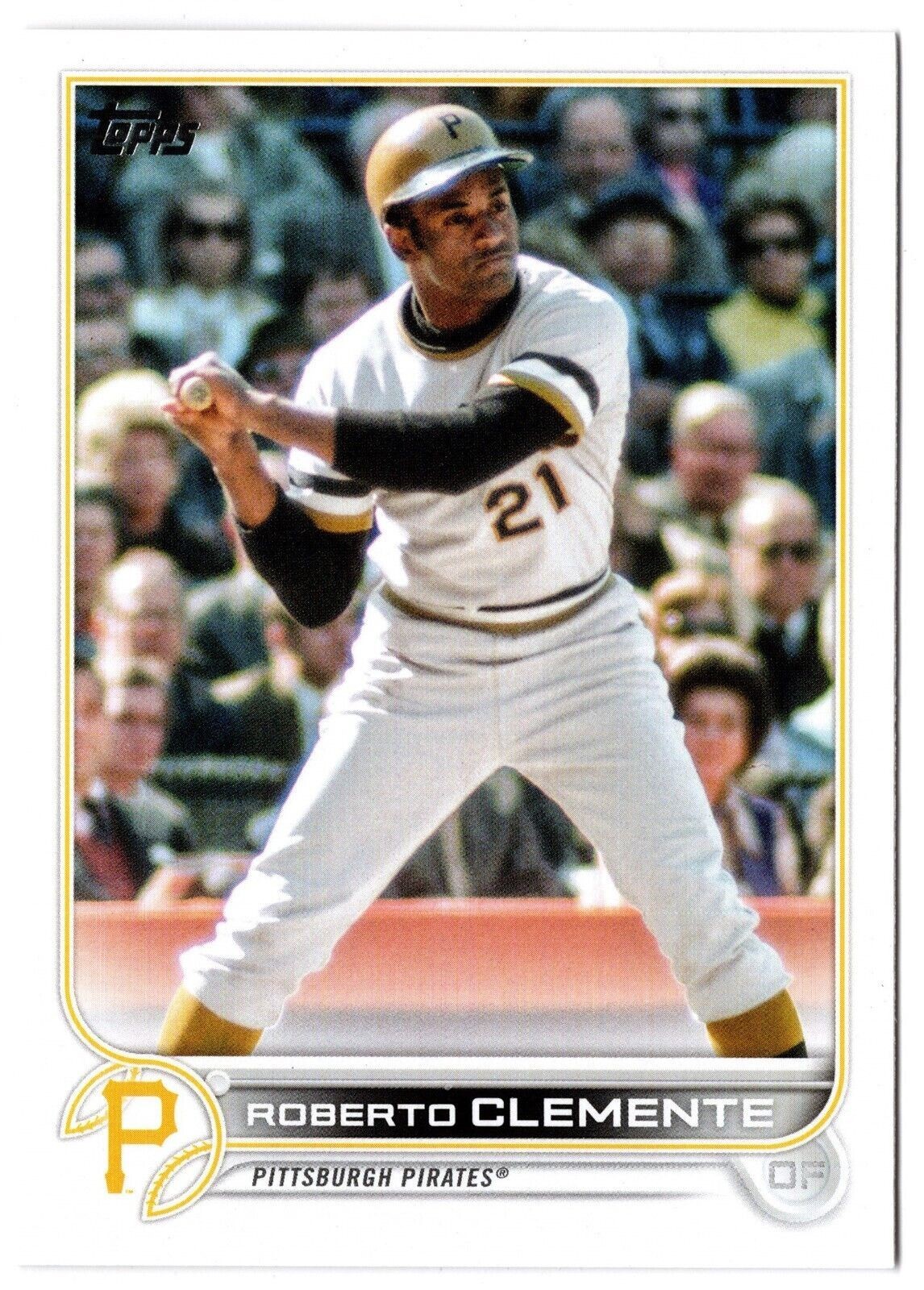 2022 Topps Update Short Print Legend Variation ROBERTO CLEMENTE #US21 Pirates SP