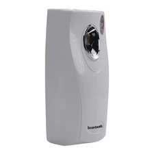 Boardwalk 908 4" x 3" x 9.5" Classic Metered Air Freshener Dispenser - White New