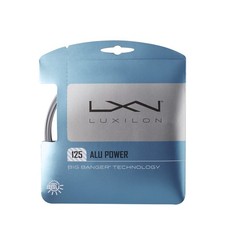 Luxilion ALU Power 125 Tennis Racquet String Set 16L Gauge, 12.2 m, Silver
