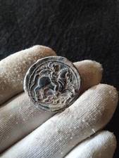 Superb celtic coin in bronze, diameter 28 mm
