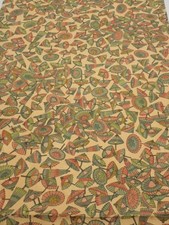 3J02z40 Japanese Kimono Silk FABRIC Umbrella Cream yellow 41.7x14.0