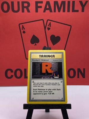 Rocket's Hideout 63/64 Neo Revelation Regular Uncommon 2000 WOTC Pokemon TCG MP