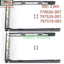 2PCS 3.5" Hard Drive SATA HDD Tray 774026-001 for HP APOLLO 4200 1650 4510 Gen9