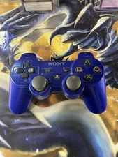 Sony PlayStation PS3 DualShock3 Controller Blue Azurite CECHZC2U- UNTESTED