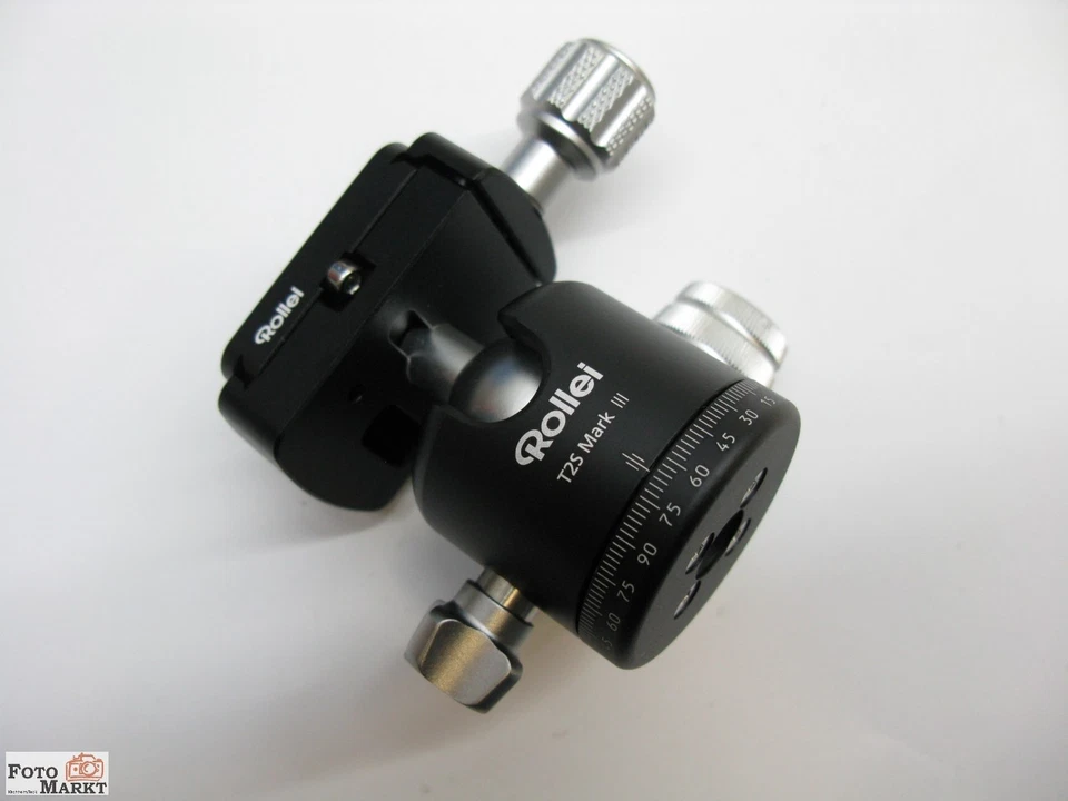Rollei Kugelkopf T2S Mark III - Rock Solid - Arca-Swiss kompatibel, Wasserwaage - Bild 3 von 4