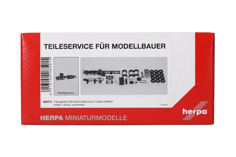 HERPA - 2 pezzi per assemblare il telaio militare IVECO Trakker 8x8 - 1/87 - ... - Immagine 3 di 3