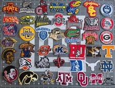 NCAA Team Patch Embroidered Iron on