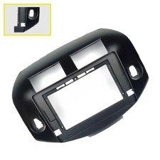 Stereo Radio Bezel Panel DVD Trim Fascia For Toyota RAV4 2006-2012 Frame Auto