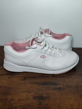 Dexter Raquel III Bowling Shoes White Pink Universal Womens Size 9.5 M