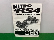 HPI Racing Nitro RS4 20 Page ILL Owner's Instruction Manual. RC Racing Car.