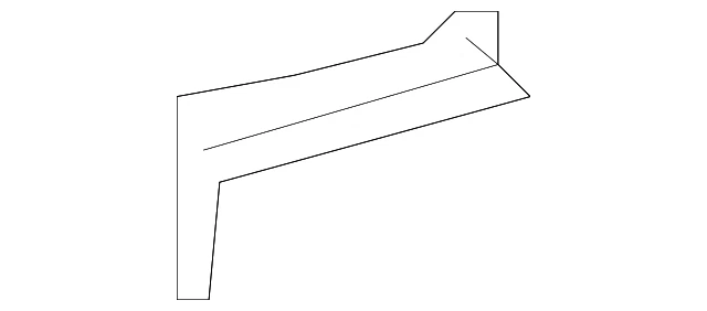 Palanca de puerta genuina Nissan Titan HVAC modo calentador 27163-7S010 Foto 2 de 4