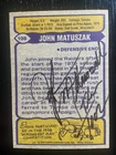 The Tooz John Matuszak Autographed 1979 Topps Football #108 Raiders Died 1989