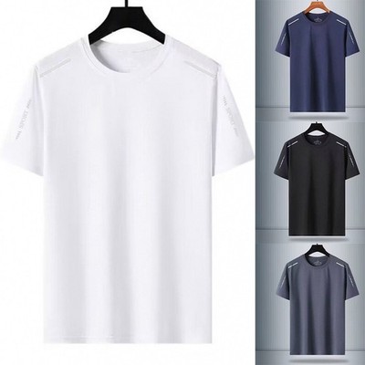 Atmungsaktives Fitness Top Sport lockeres Shirt Freizeitkleidung Alltagskleidung
