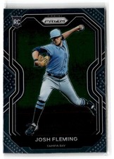 2021 Panini Prizm Josh Fleming RC #108 Tampa Bay Rays