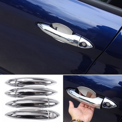 For Romeo Giulia 2017-2025 ABS chrome Exterior Side Door Handle Cover Shell Trim