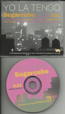 YO LA TENGO Sugarcube PROMO radio DJ CD Single Sugar Cube 1997 USA MINT