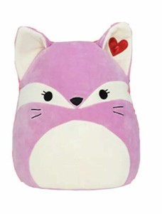 Squishmallow Valentineâs Day 12â Lenaya The Fox Super Soft Plush Toy | eBay