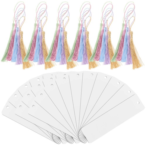 30 Sets Bookmark Student Reading Page Markers Acrylic Blanks