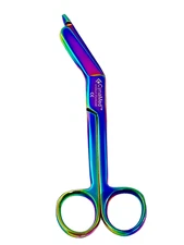 1 EA LISTER BANDAGE SCISSORS 5.5" MULTI COLOR RAINBOW COLOR SURGICAL INSTRUMENTS