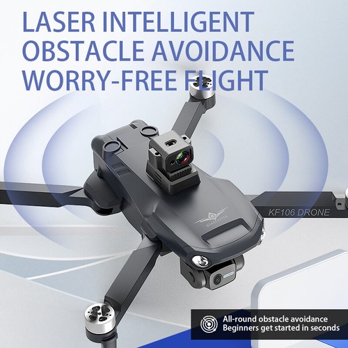 KF106 Professional Drone GPS 3-axis Gimbal 4K HD Dual Camera Selfie Smart Follow - Picture 4 of 24