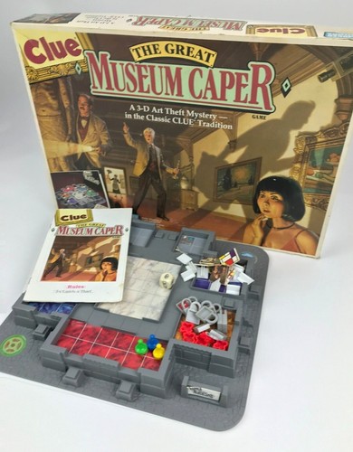 Piezas de repuesto individuales de juego de mesa Clue The Great Museum Caper 1991 - Imagen 2 de 18