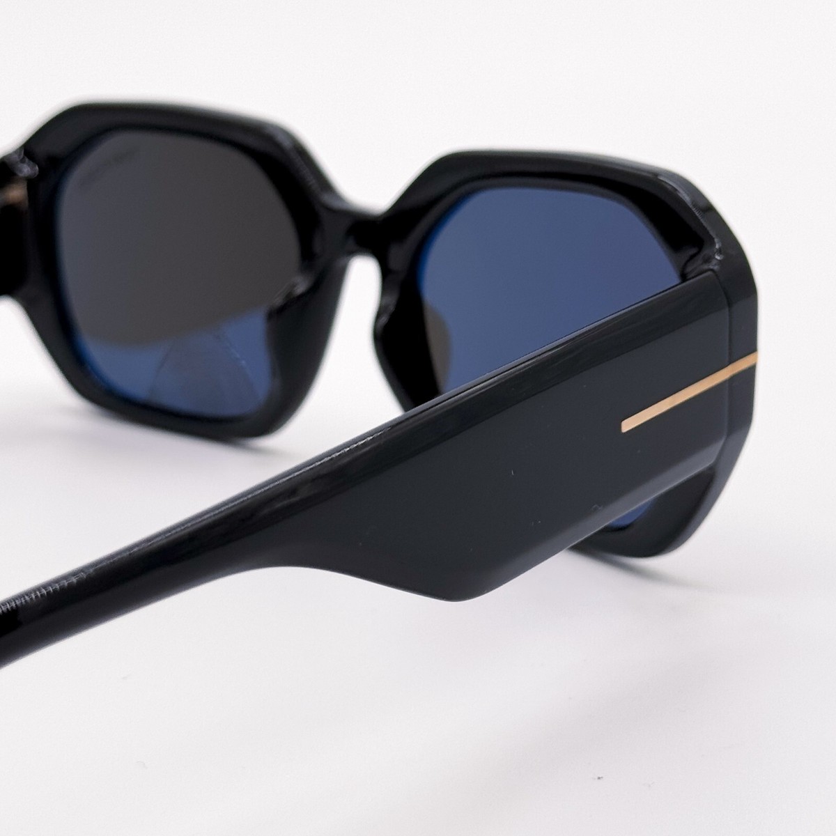 NEW TOM FORD VERONIQUE-02 TF917 01A BLACK WOMEN SUNGLASSES