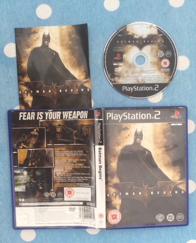 🌟BATMAN BEGINS🌟PLAYSTATION 2🌟PS2🌟COMPLETE🌟UK SELLER🌟FREE UK🇬🇧POSTAGE