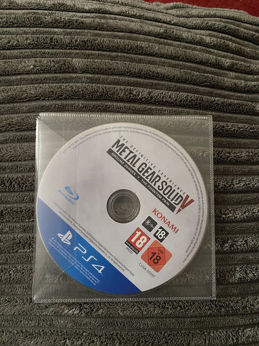 Metal Gear Solid V - The Definitive Experience Ps4 | Disc