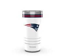 NEW ENGLAND PATRIOTS, 20oz STAINLESS STEEL TUMBLER FROM TERVIS WITH LID INCLUDED