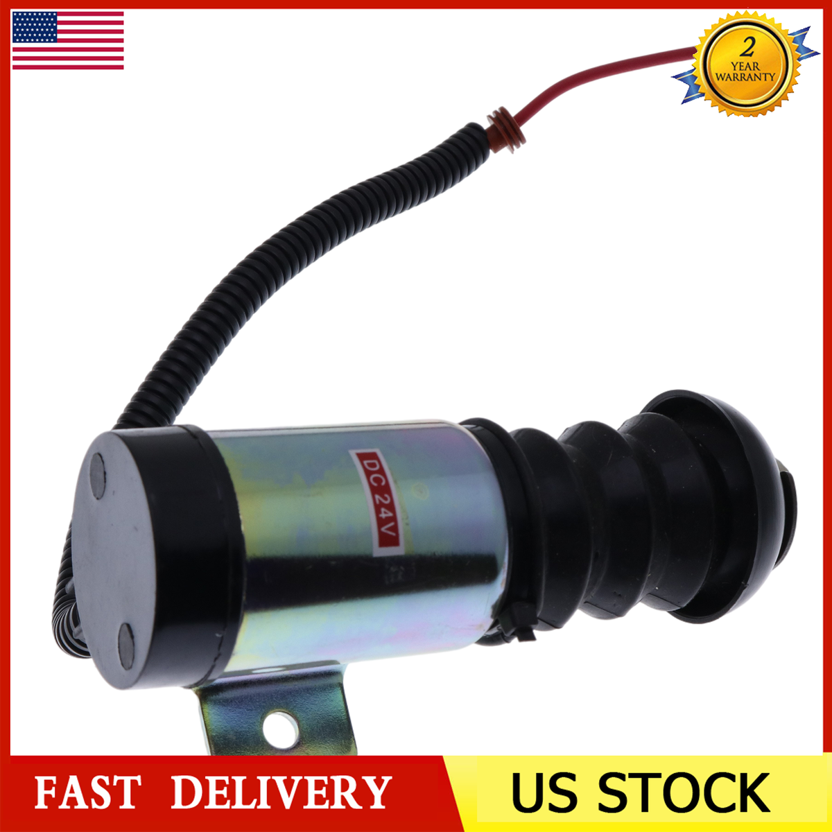 New 24V Stop Solenoid 37DZS1E2 04234303 04134304 For APE Deutz
