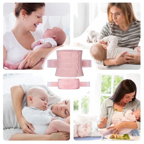 Postpartum Belly Band Abdominal Binder Post Surgical Wrap Recovery Support Belt - Picture 8 of 21