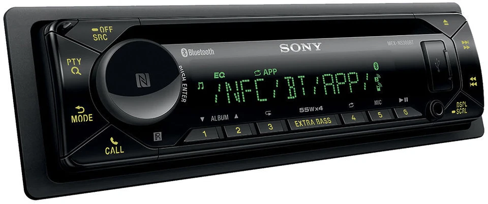 Sony MEX-N5200BT (MEXN5300BT) Bluetooth/CD Car Stereo w/ NFC - Image 4 of 4
