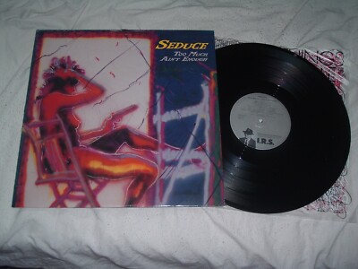 Seduce Too Much Aint'T Enough '88 Orig US 1st Press Promo Minze