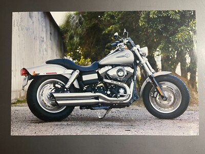 2008 Harley Davidson FXDF Fat Boy Motorcycle Print RARE
