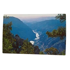 Postcard Dinosaur National Monument Utah Colorado Whirlpool Canyon Chrome