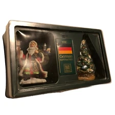 Roman, Inc. German Santa And Christmas Tree Figurines