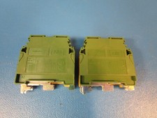 LOT OF 2 ABB Entrelec M35/16.P, Protective Conductor Terminal, Terminal Blocks
