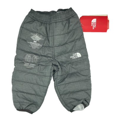 The North Face Infant Reversible Perrito Pant Graphite Grey Size 6M
