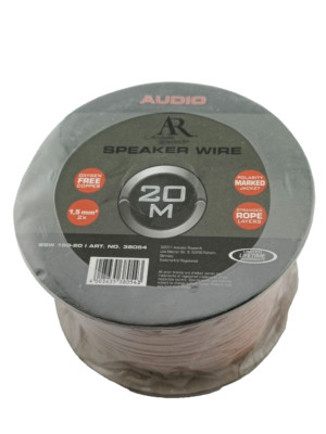 Audio Speaker Wire Lautsprecherkabel 20m 2x1,5mm² ART.No.38054
