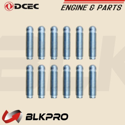 12* OEM DCEC Cummins ADJUSTING Stud Bolts Rocked Arm For Dodge   89-98 3937438