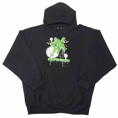 Vintage WWE Degeneration X Hoodie Are You Down Sweatshirt Size XXL Triple H DX