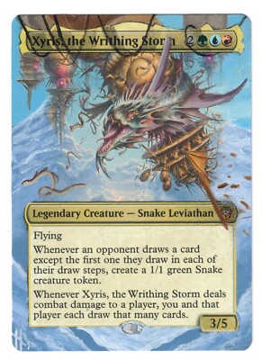 Xyris the Writhing Storm Altered Full Art MTG Magic Commander EDH