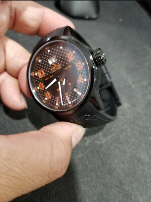 Edox WRC Rally Timer Men's Quartz Rubber Strap Watch 84008-37N-NOR