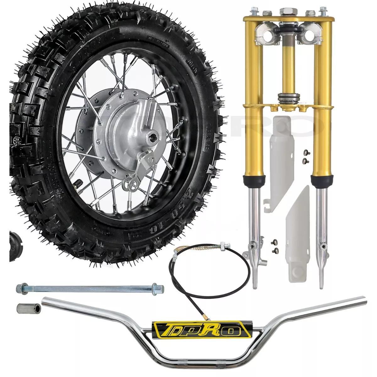 Dirt bike front forks hotsell