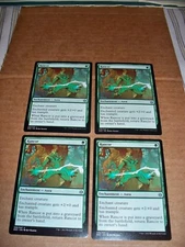 MTG Magic 4x Rancor Explorers of Ixalan NM/M